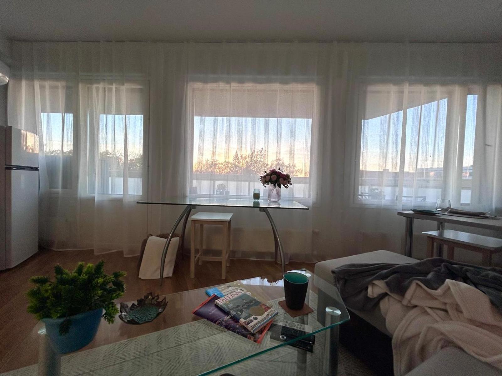 Stella'S Apartment - City Center - Free Secure Parking - Big Sun Terrace - Air Conditioning - Wifi - Tram To The Tallinn Bus Station And Old Town Exterior foto